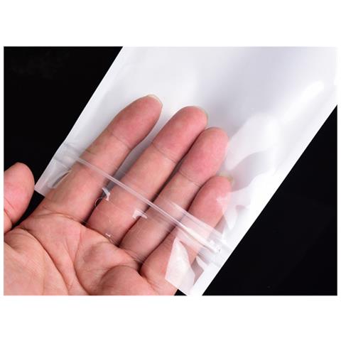 100 Pezzi Sacchetti Autosigillanti 10,5x15 Cm (foro Rotondo) X 20 Fili - Foto 2