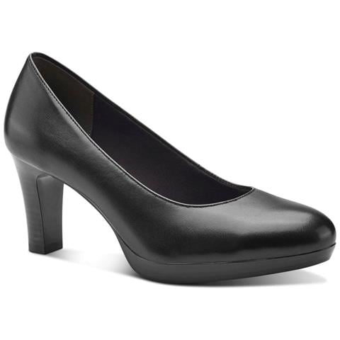 Black Elegant Closed Pumps Scarpe Con Tacco Pelle Scarpe Donna Nero Eu 42, 1-22410-41 001 - Foto 1