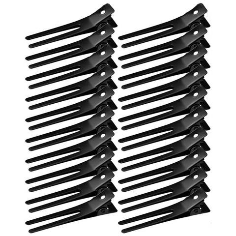 20 Pcs Fermagli Per Capelli - Fermagli In Metallo A Doppia Punta Black - Foto 3