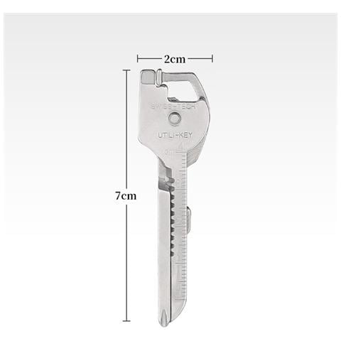 Mini Coltello Pieghevole 6 In 1 Strumento Portachiavi Multifunzionale - Foto 2