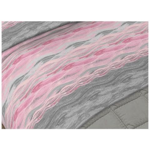 Completo Lenzuola Matrimoniale 100% Cotone Made Italy Disegno Pretty 1 Piazza E Mezza Rosa - Foto 2