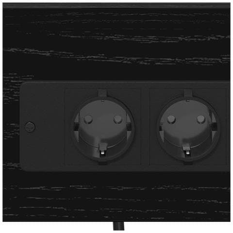 Mobiletti da Notte 2 pcs Rovere nero 41 x 31 x 76 cm - Foto 9
