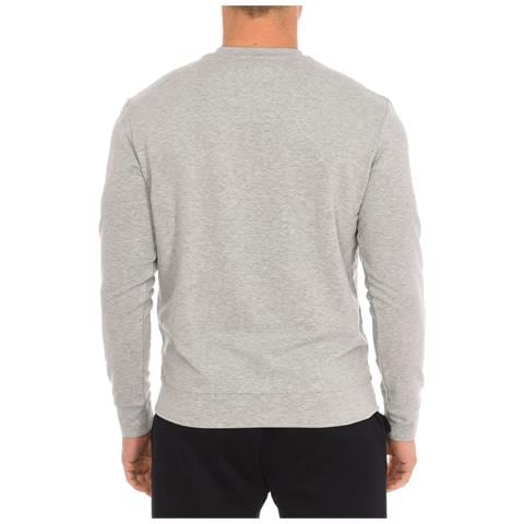 Felpa Girocollo A Maniche Lunghe 9024170 Da Uomo - Foto 3