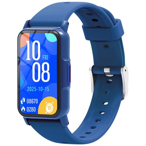 Smartwatch Multifunzionale Con Monitoraggio Della Salute E Controllo Musicale Bluetooth Blue - Foto 7