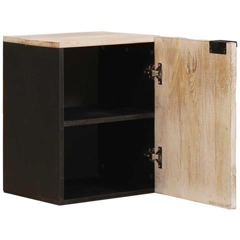 Mobile Appeso da Bagno con lo scaffale Bianco 38 x 33 x 48 cm - Foto 2