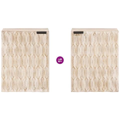 Mobile Appeso da Bagno con lo scaffale Bianco 38 x 33 x 48 cm - Foto 9
