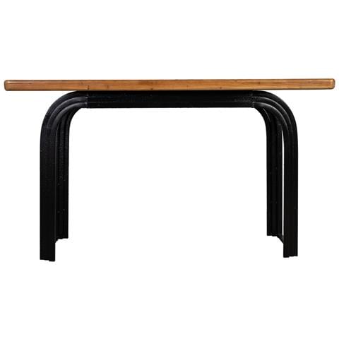 Mobile Da Ingresso In Legno Nero 140x40x78h Cm - Foto 2