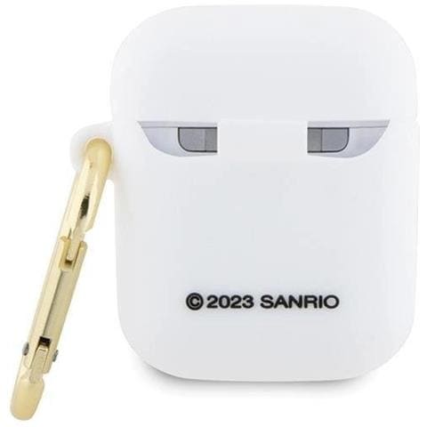 Custodia 3d In Silicone Hello Kitty Per Airpods 1/2 - Bianca - Foto 1