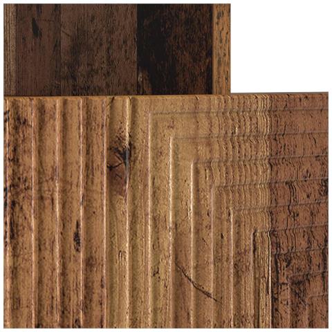 Mobile TV LED Legno antico Legno ingegnerizzato - Foto 9