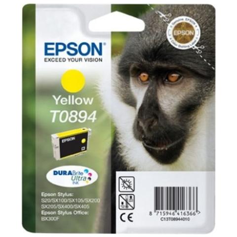 C13T08944020 Cartuccia Ink Originale Gialla per Stylus S20 / SX200 Capacità 185 Pagine - Foto 7