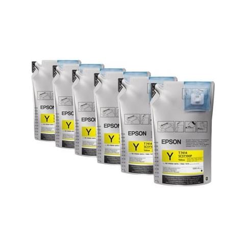 Cartuccia Ink Originale Gialla SureColor SC-F6000 - Foto 3