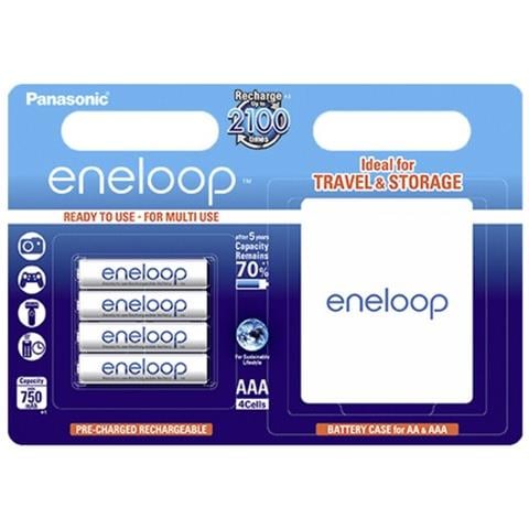 1 x 4 Micro AAA 750 mAh + Battery Case - Europa - Foto 2