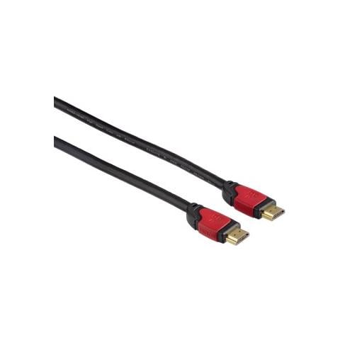 Cavo HDMI M / HDMI M, 5 metri, Hdmi High Speed with Ethernet (HDMI 1.4) , connettori dorati, 3 stelle - Foto 1