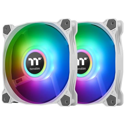 2xVentole per PC CL-F097-PL12SWA 120 mm Colore d'Illuminazione Multi - Foto 1