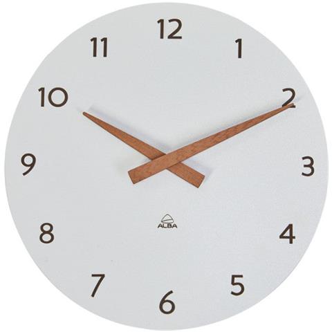 Orologio Da Parete Milena In Legno Bianco - Foto 1