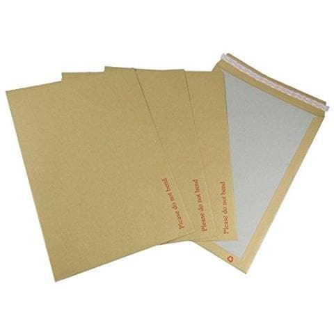 457 X 324 Mm Buste A3 C3 Manilla Hard Consiglio Backed (pacchetto Di 10)  - Foto 1