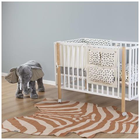 Elefante Giocattolo Autoportante 77x33x55 cm Grigio - Foto 3