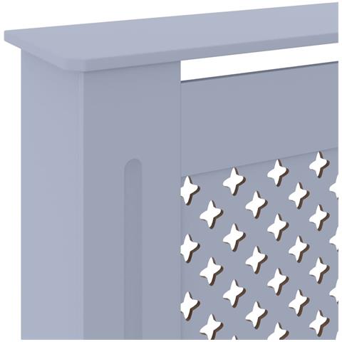 Copertura per Radiatore Grigia in MDF 205 cm - Foto 7