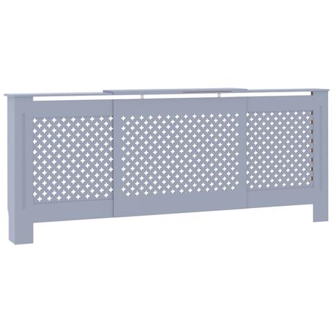 Copertura per Radiatore Grigia in MDF 205 cm - Foto 1