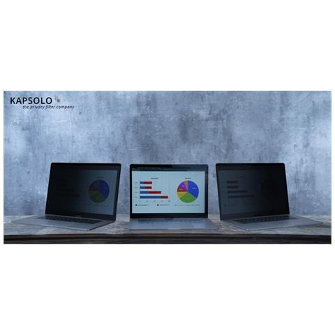 2-Way Filtro adesivo per schermo Plug in 35,56cm (14,0") Wide 16:9 - Foto 1