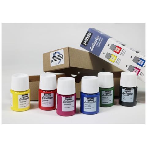Set Di 6 Dipinti Per Tessuti Chiari Setacolor - 6 X 20 Ml - Foto 1