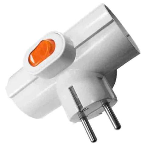 Presa Tripla Con Interruttore 16a R40067 - Foto 1
