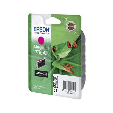 T05434 Cartuccia Ink Originale Magenta per Stylus Photo R1800 / R800 Capacità 400 Pagine - Foto 2