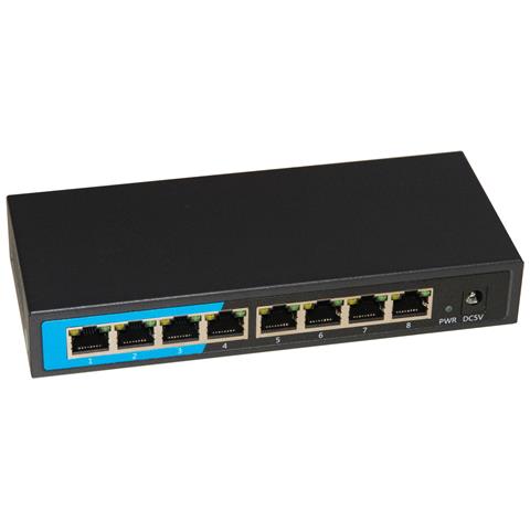Switch di Rete LKSW81 8 x Gigabit 10/100/1000 Colore Nero - Foto 1