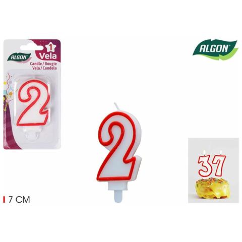 Set Di Candele Algon Rosso (36 Unità) - Foto 4