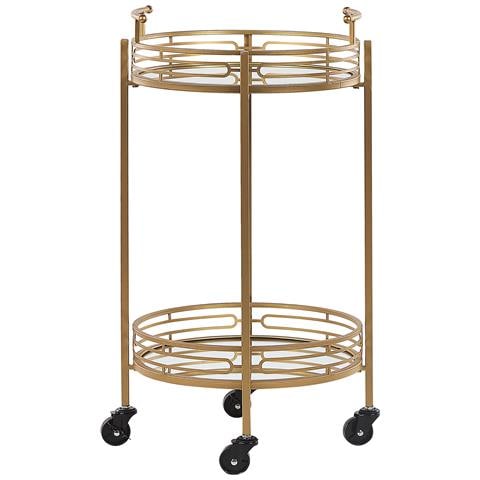 Carrello Portavivande Farley Metallo Oro - Foto 6