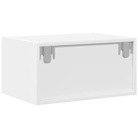 Comodino a Parete con Luci LED Bianco - Foto 2