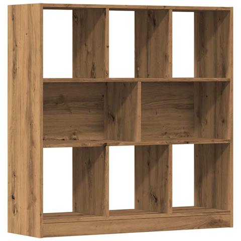 Libreria Rovere Artigianale 97,5x29,5x100 Cm Legno Multistrato - Foto 2