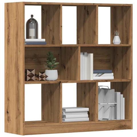 Libreria Rovere Artigianale 97,5x29,5x100 Cm Legno Multistrato - Foto 1