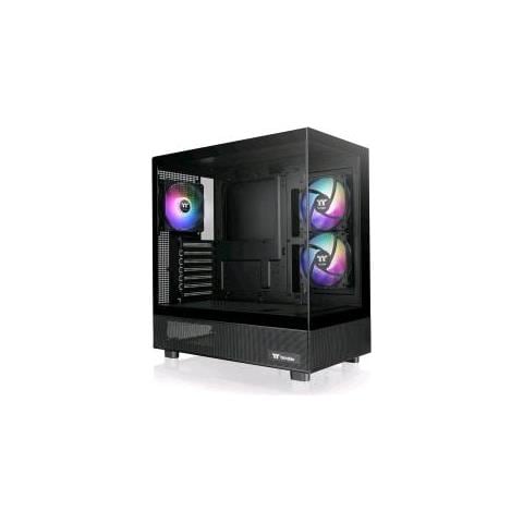 View 270 Plus Tg Argb Mid Tower Pannello Frontale E Laterale In Vetro Temperato 3 Ventole Argb Nero - Foto 1