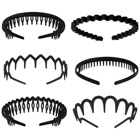 Set Di Cerchietti Opachi Eleganti - Collezione Di Accessori Per Capelli Da 6 Pezzi - Foto 1