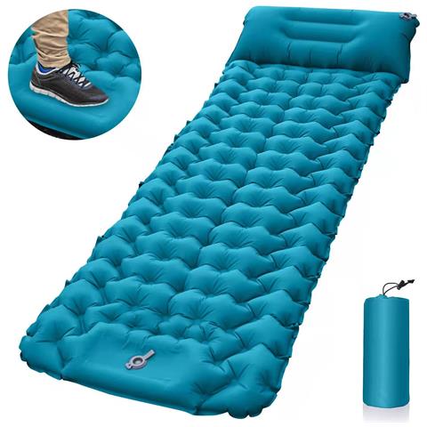 Materassino Gonfiabile Per Campeggio Ed Escursionismo Green - Foto 1