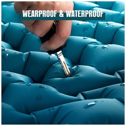 Materassino Gonfiabile Per Campeggio Ed Escursionismo Green - Foto 2