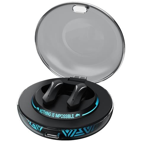 Cuffie Da Gioco Wireless Bluetooth Con Audio Hifi E Design Originale Black - Foto 6
