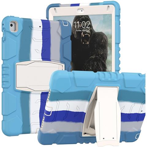 Custodia Per Samsung Tab A 10.1"" Resistente Con Supporto Blu - Foto 1