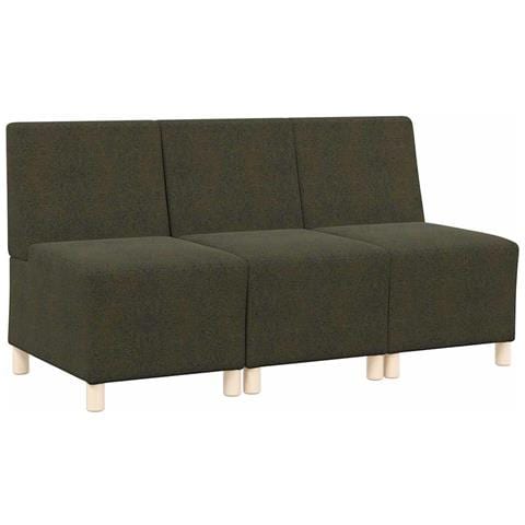 Poltrona Sofa 3 pcs Verde 55 x 74 x 82 cm - Foto 1