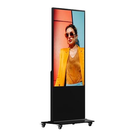 DS-D6055UN-D /S visualizzatore di messaggi Design chiosco 139,7 cm (55") LED Wi-Fi 500 cd /m² 4K Ultra HD Nero Processore integrato Android 24/7 - Foto 2