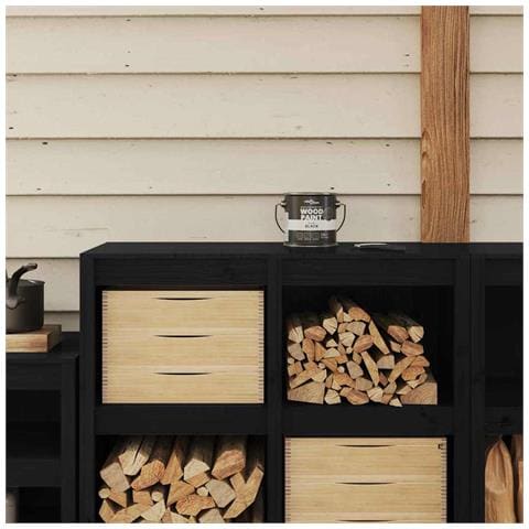 Vernice per legno Nero 16.5 x 16.5 x 15.9 cm - Foto 2