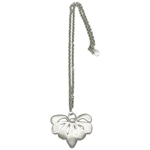 Collana Lunga Havana 80cm In Argento Placcato - Foto 1