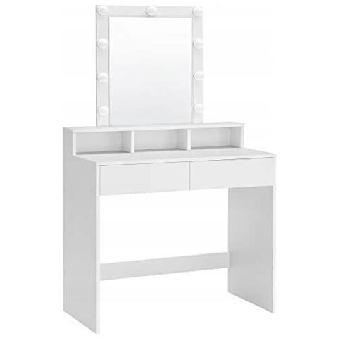 Toletta con specchio, bianco, stile scandinavo RDT114W01 - Foto 1