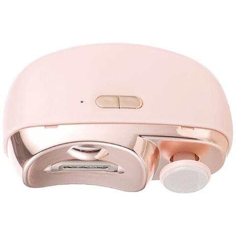 Tagliaunghie E Lima Elettrica 2-in-1 - Cura Delle Unghie Sicura E Facile Pink - Foto 2