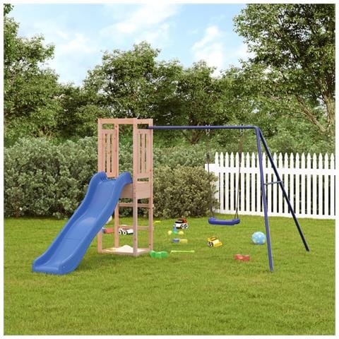 Set da Gioco da Esterno in Legno Massello di Douglas - Foto 2