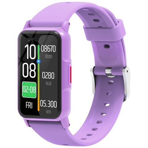 Smartwatch Multifunzionale Con Monitoraggio Della Salute E Controllo Musicale Bluetooth Purple - Foto 1