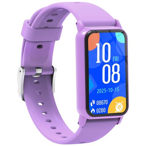 Smartwatch Multifunzionale Con Monitoraggio Della Salute E Controllo Musicale Bluetooth Purple - Foto 2