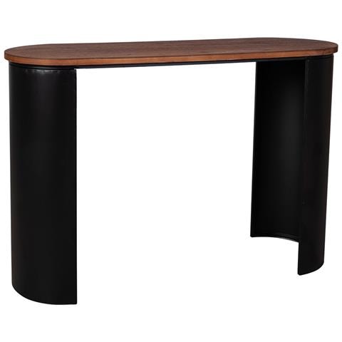 Mobile Da Ingresso In Legno Nero 120x40x79.5h Cm - Foto 1