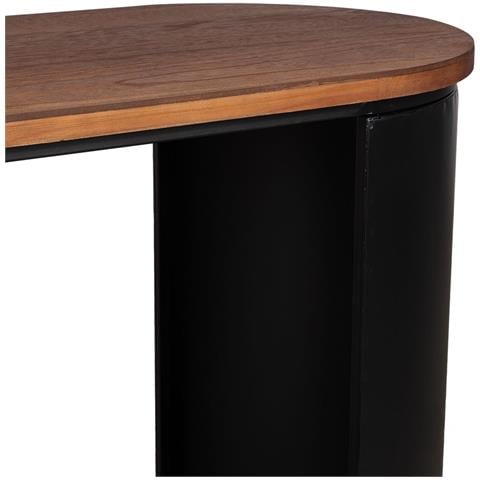 Mobile Da Ingresso In Legno Nero 120x40x79.5h Cm - Foto 7